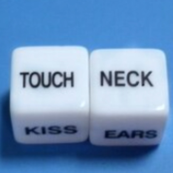 2 PC Romance Dice - Picture 1 of 1